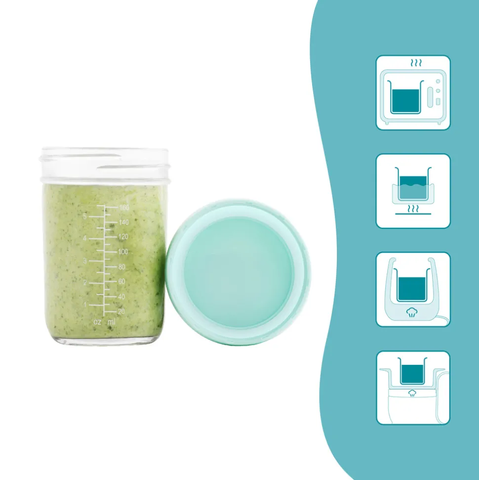 Glas madbøtter - 4x 220ml