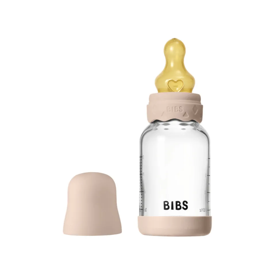 Glass boheme baby bottle latex 120 ml blush