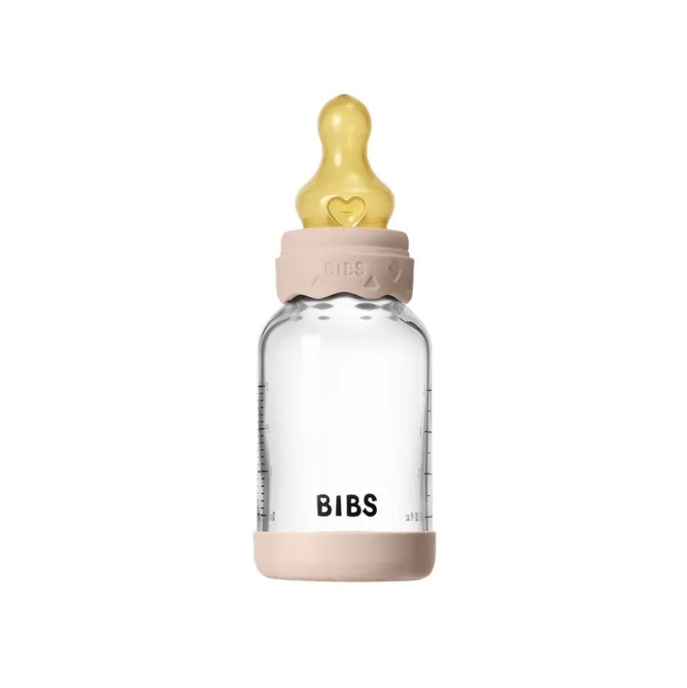 Glass boheme baby bottle latex 120 ml blush