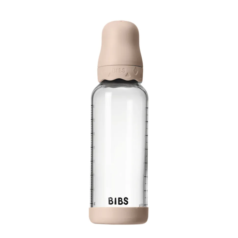 Glass boheme baby bottle latex 240 ml blush