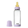 Glass boheme baby bottle latex 240 ml violet sky