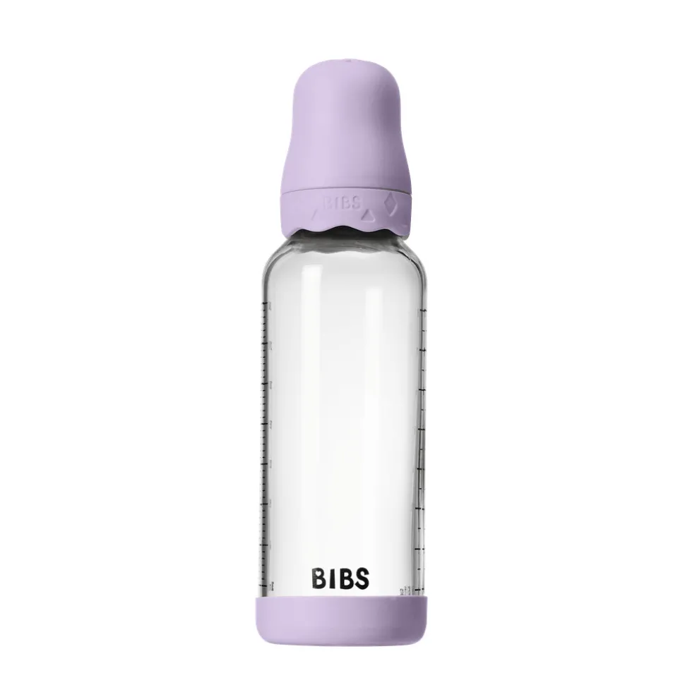 Glass boheme baby bottle latex 240 ml violet sky