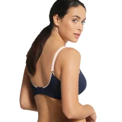 Graviditets & amme BH original deluxe blå S