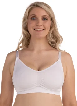 Graviditets & amme BH original Hvid XL