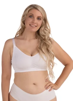 Graviditets & amme BH original Hvid XL