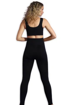 Graviditets leggings m. støtte (Recycled) sort xl