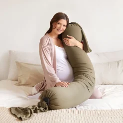 Graviditets- og Ammepude - dusty olive