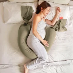 Graviditets- og Ammepude - dusty olive