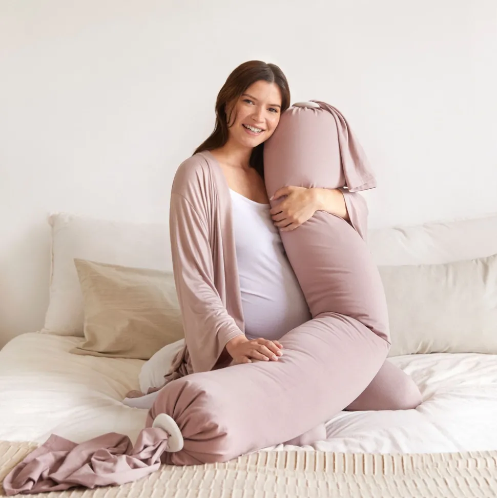 Graviditets- og Ammepude - dusty pink