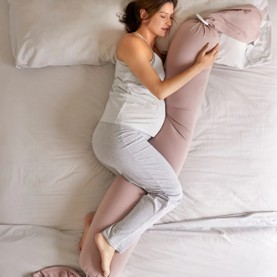 Graviditets- og Ammepude - dusty pink