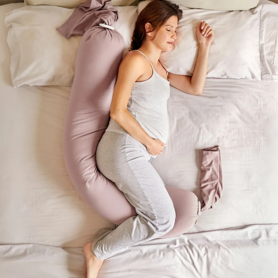 Graviditets- og Ammepude - dusty pink