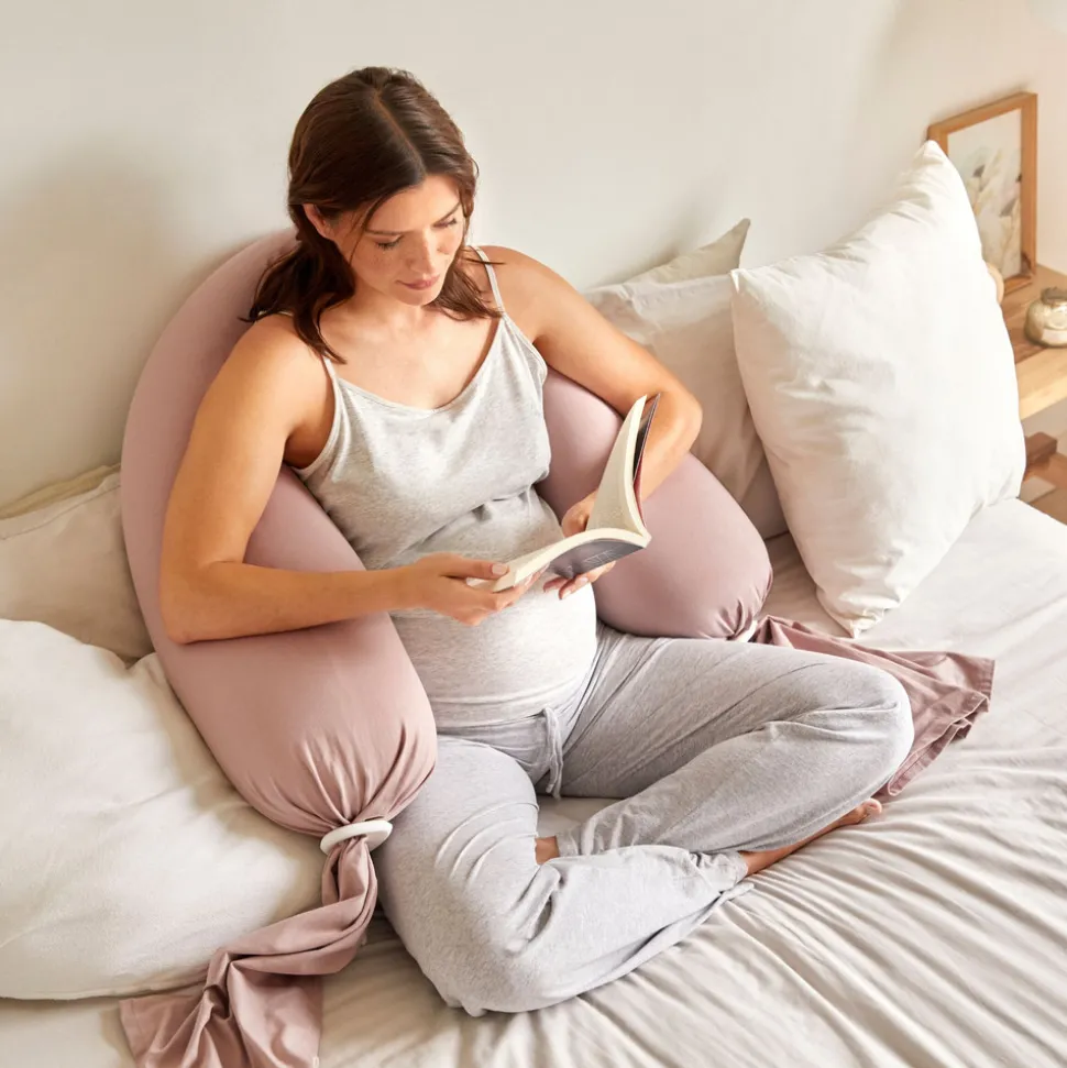Graviditets- og Ammepude - dusty pink
