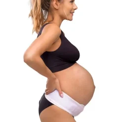 Graviditets støttebælte, hvid L/XL