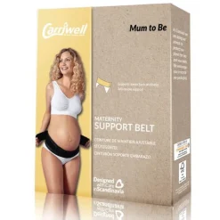 Graviditets støttebælte, sort L/XL