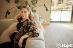 Graviditetspude - linen beige