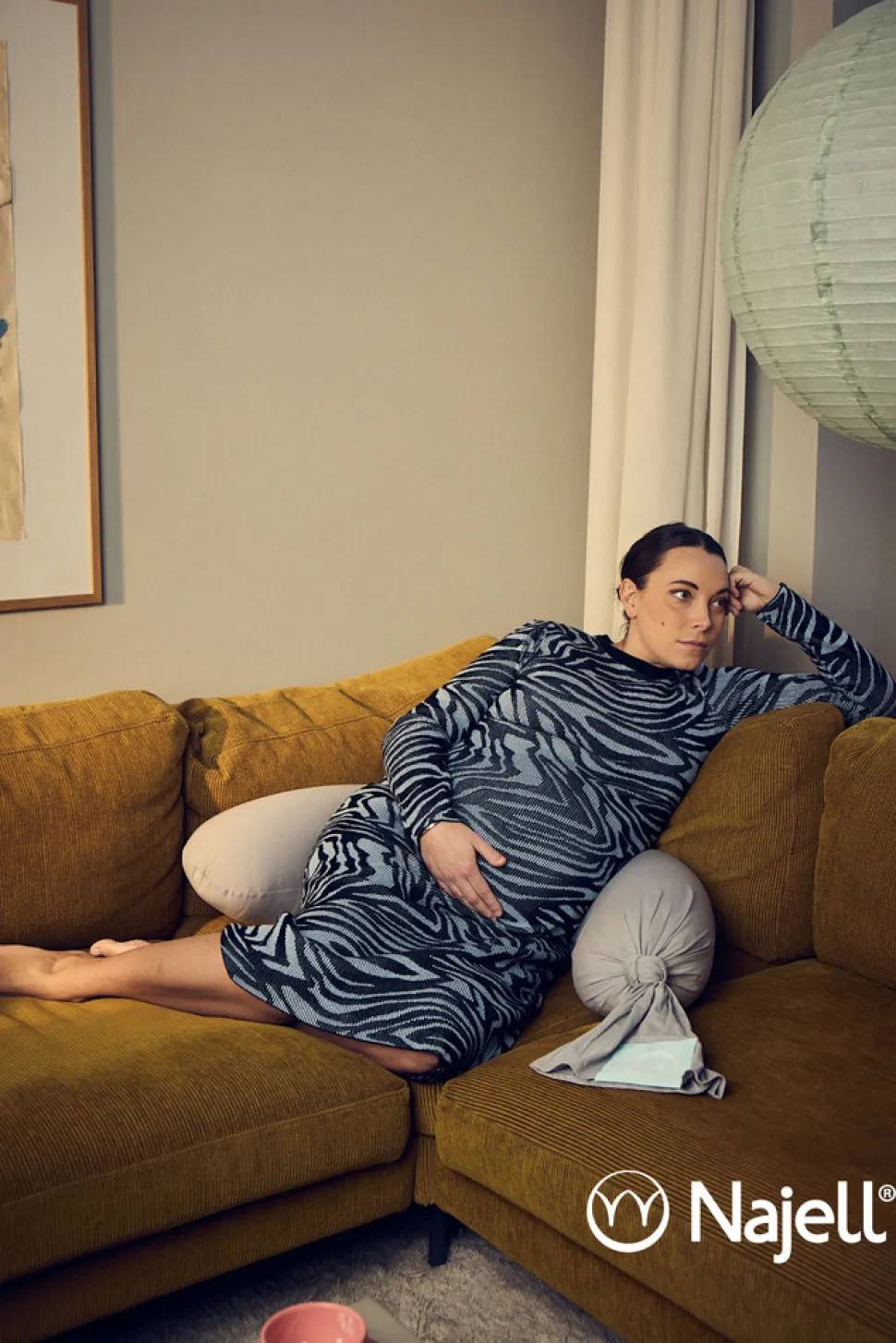 Graviditetspude - mercury grey