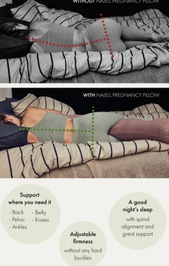 Graviditetspude - mercury grey