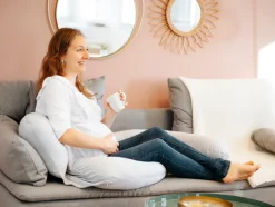 Graviditetspude XXL - Mineral grå