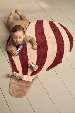 Gulvtæppe - Luftballon - Deeply Red