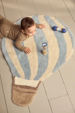 Gulvtæppe - Luftballon - Pearl Blue