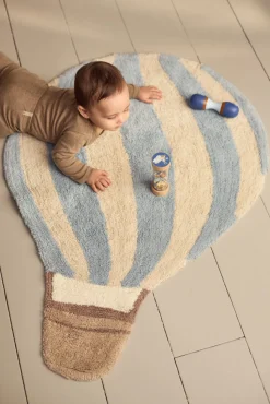 Gulvtæppe - Luftballon - Pearl Blue