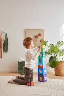 Gurli Gris Stableklodser - Stacking Cubes - 10 stk