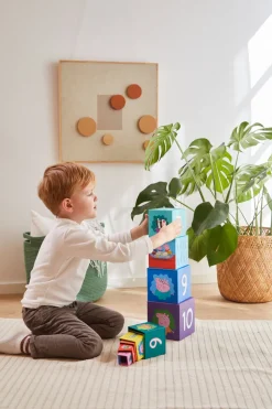 Gurli Gris Stableklodser - Stacking Cubes - 10 stk