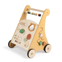 Gåvogn m/aktiviteter, træ, Wildlife