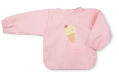 Hagesmæk m. Ærmer - Pink