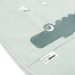 Hagesmæk m/Velcro 2 stk. - croco grøn