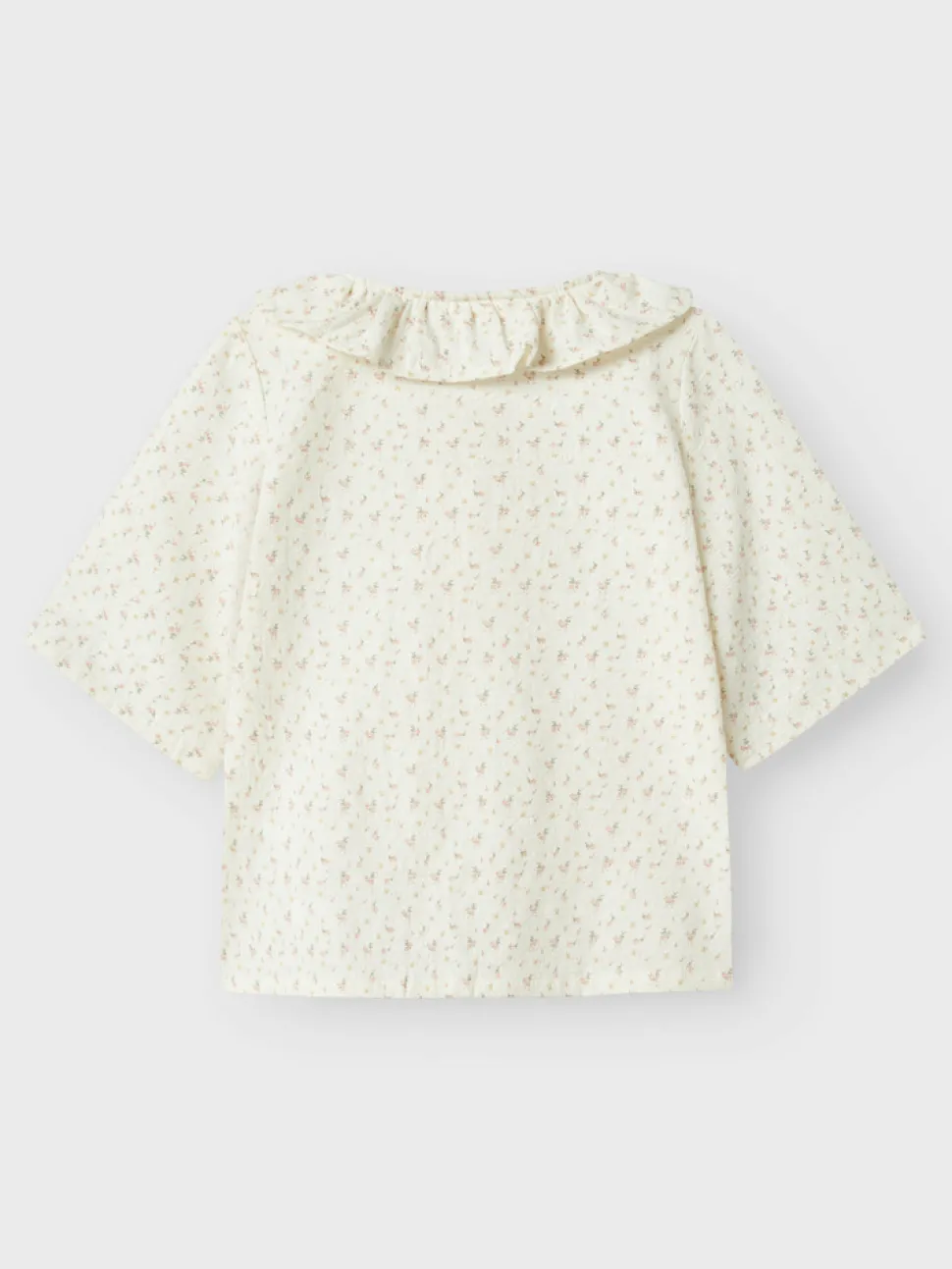 Hailey kortærmet løs skjorte - COCO MILK