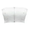 Hands-free pumping bustier hvid S