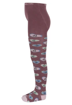 Happy hjerte strømpebukser - Grape Shake