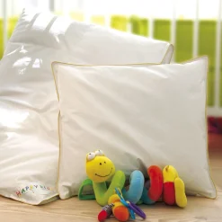 Happy Kids Junior gåsedun pude 40x45 cm - høj