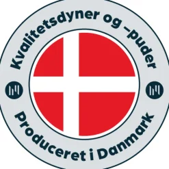 Happy Kids Junior gåsedun pude 40x45 cm - høj