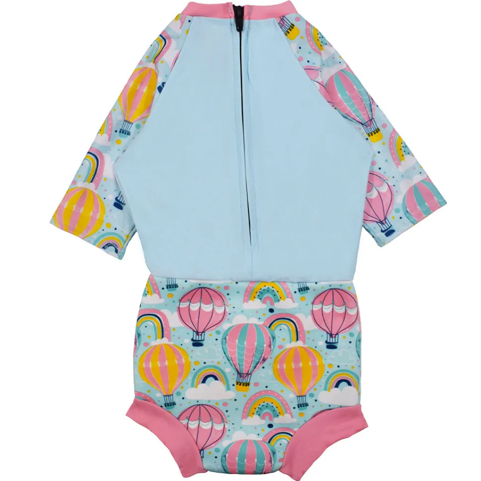 Happy nappy sunsuit - Up & Away Pink