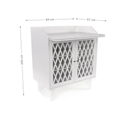 Harlequin Puslebord - Hvid