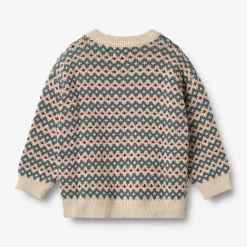 Harlow Jacquard Pullover - Offwhite