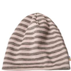 Hat, dobbelt lags - Pink Stripe