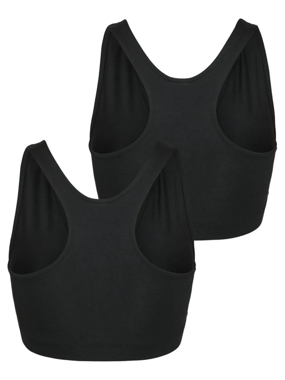 Helena crossy bra 2-pak - BLACK