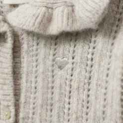 Henny Cardigan - Ecru Melange