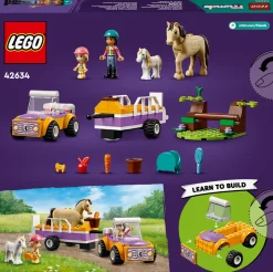 Heste- og ponytrailer 42634 LEGO® Friends