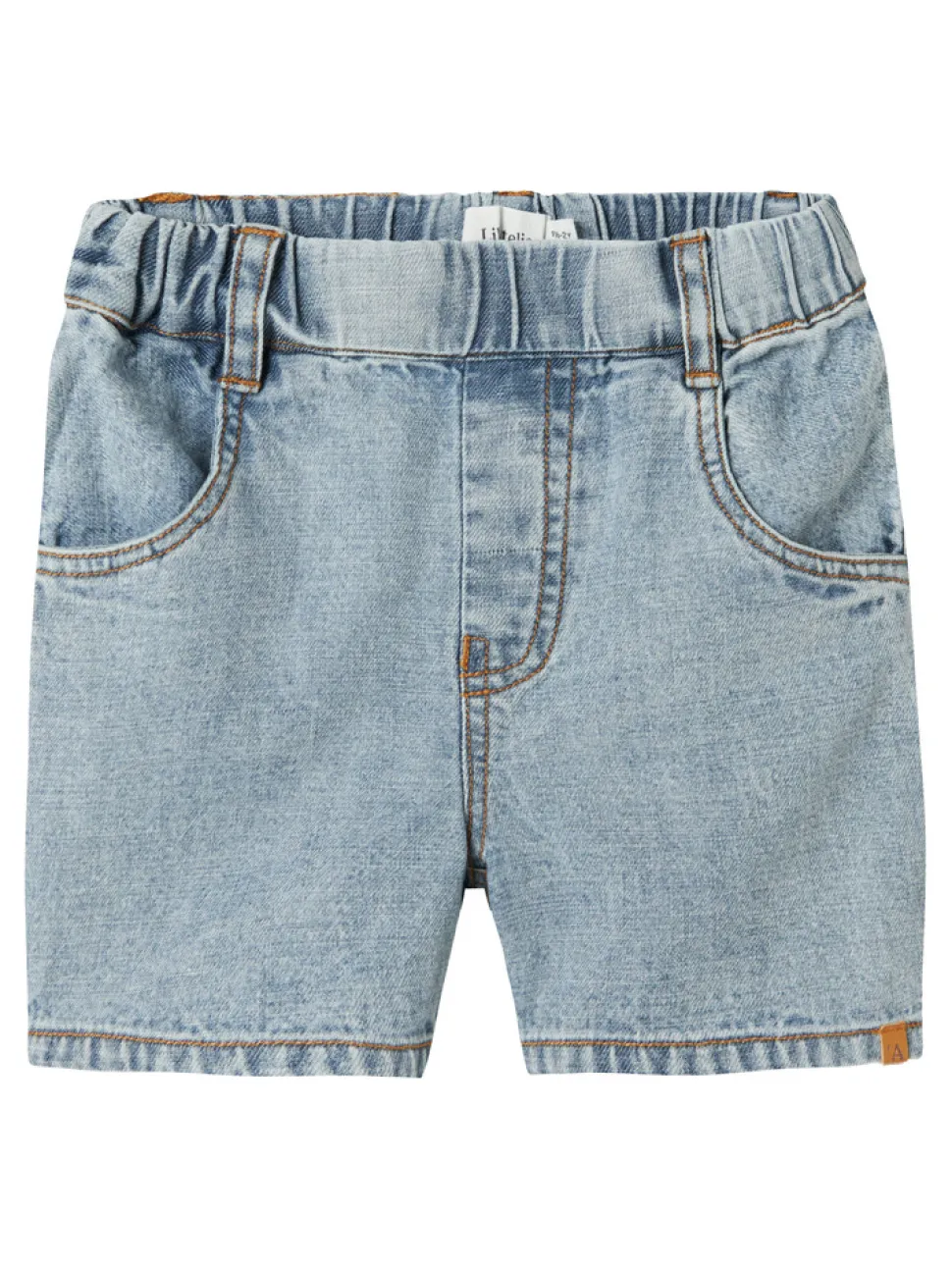 Hilbert løse denim shorts - LBLUEDENIM