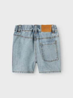 Hilbert løse denim shorts - LBLUEDENIM