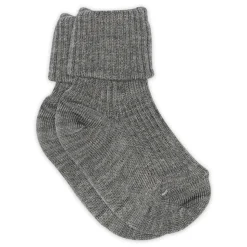 Hilde baby strømper - Grey Melange