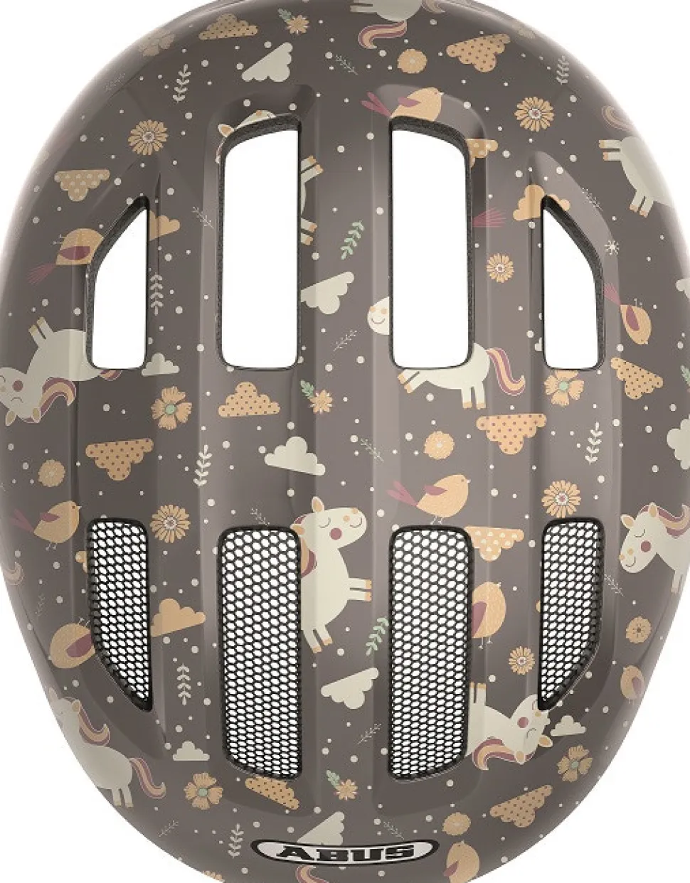 Hjelm Smiley 3.0, grey horse, M