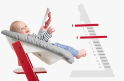 Højstol bøg - sort