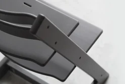 Højstol bøg inkl. newborn sæt - sort