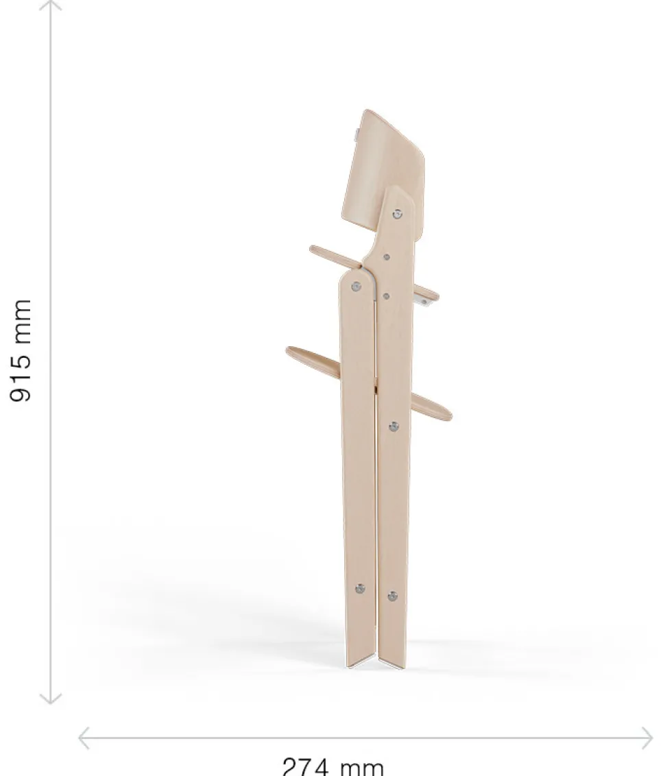 Højstol, Click&fold 3i1 sæt, All White