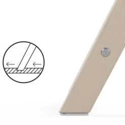 Højstol, Click&fold All White